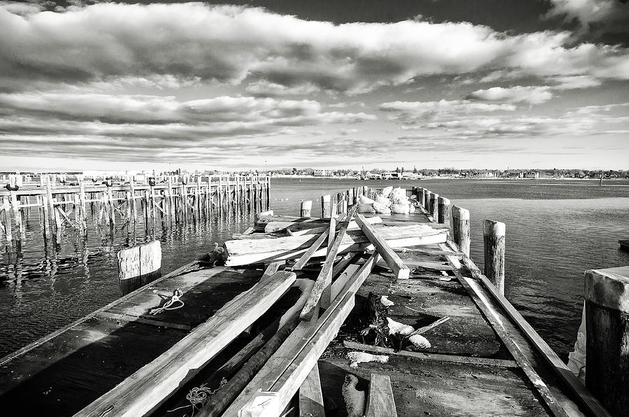 Portland Pier Photograph by Steven Nelson