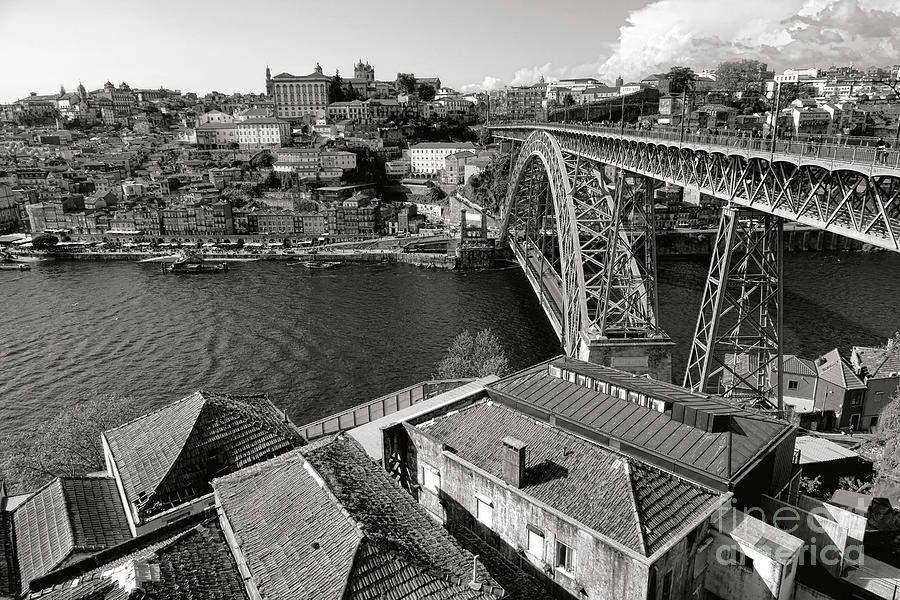 Porto and Gaia Photograph by Olivier Le Queinec