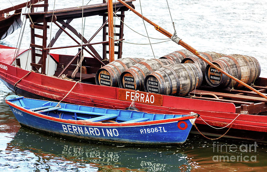Porto Barros on the Douro River Photograph by John Rizzuto