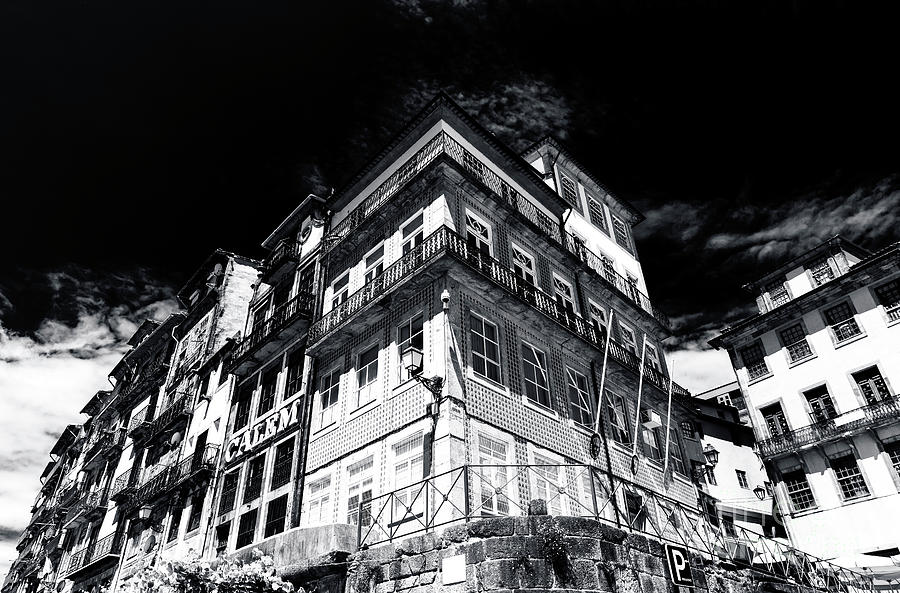 Porto Building Angles Drama Photograph by John Rizzuto