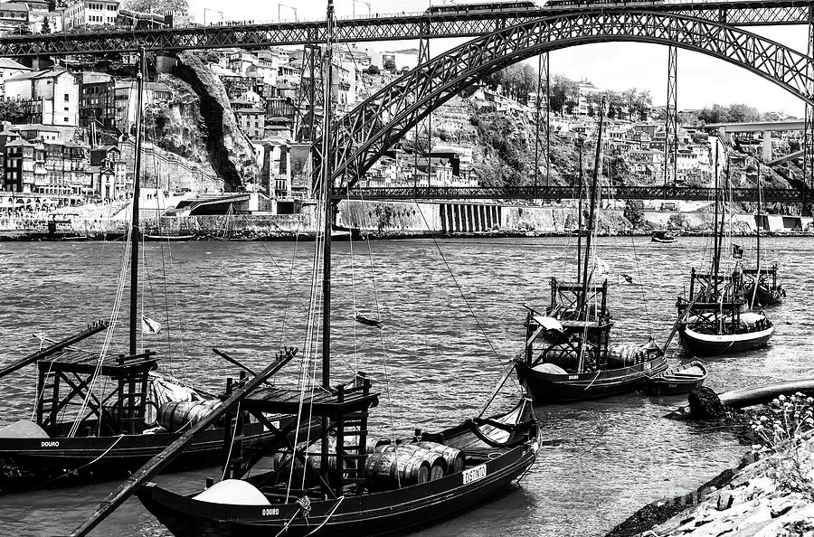 Porto History on the Douro River Photograph by John Rizzuto