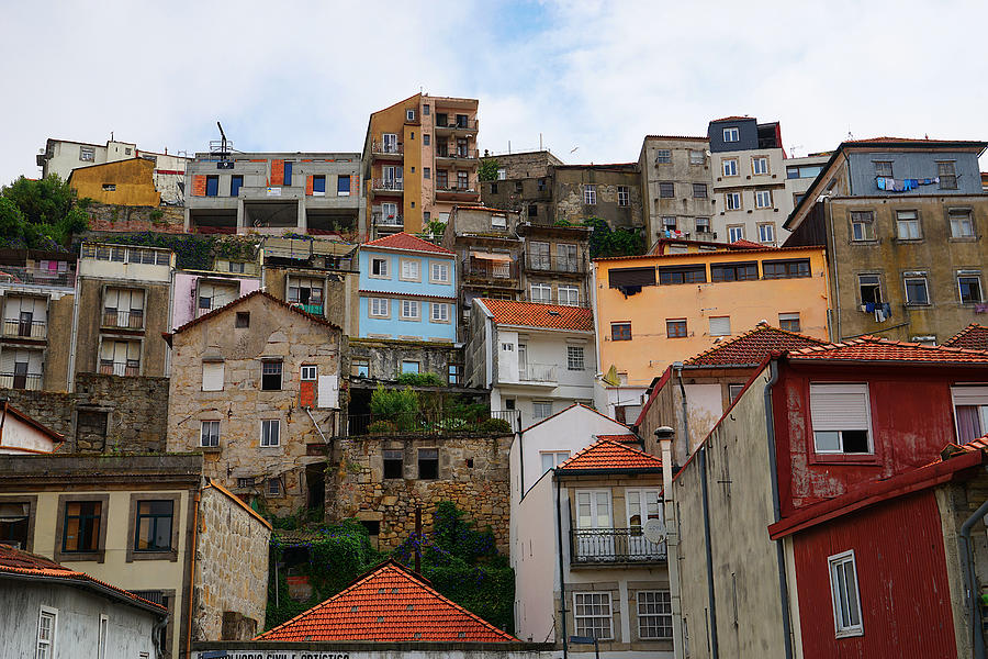 Porto Homes Photograph by Richard Reeve
