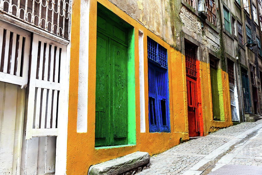 Porto Wall Colors Photograph by John Rizzuto