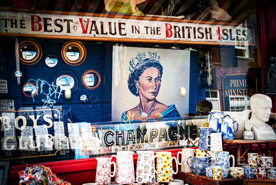 Portobello Road Market In London. Photograph by Cyril Jayant