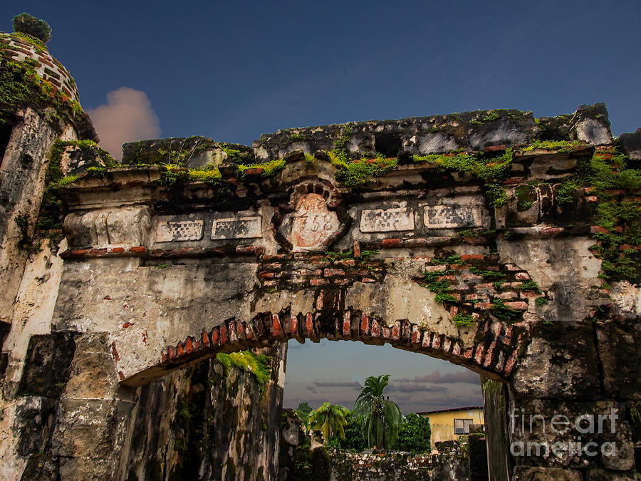 Portobelo Ruins in Panama Photograph by L Bosco
