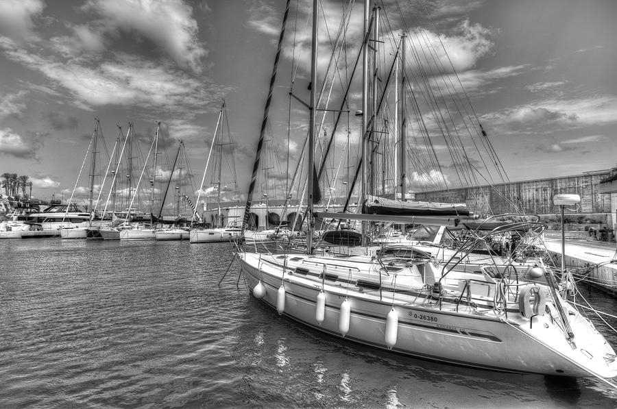 Portomaso Marina Boats Photograph by David Pyatt