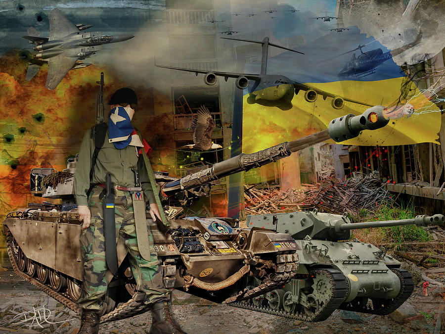 Portorro in Ukraine Digital Art by Ricardo Dominguez