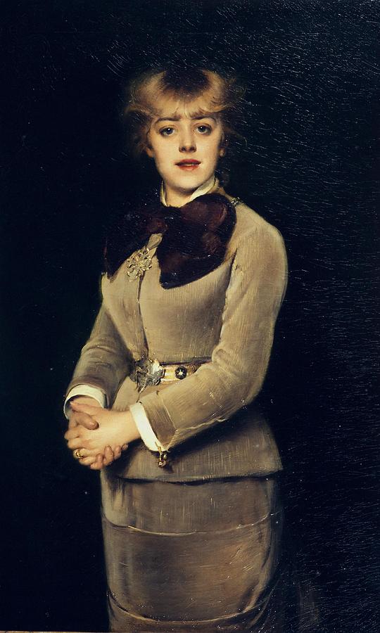 Portrait de Jeanne Samary 1857-1890 societaire de la Comedie-Francaise ...