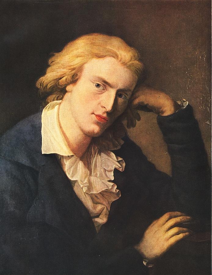 Portrait Friedrich Schiller Painting by Anton Graff | Fine Art America