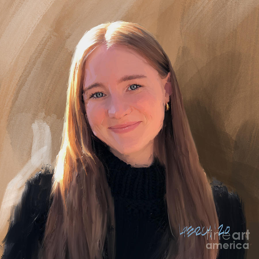 Portrait Painting by Lee Percy