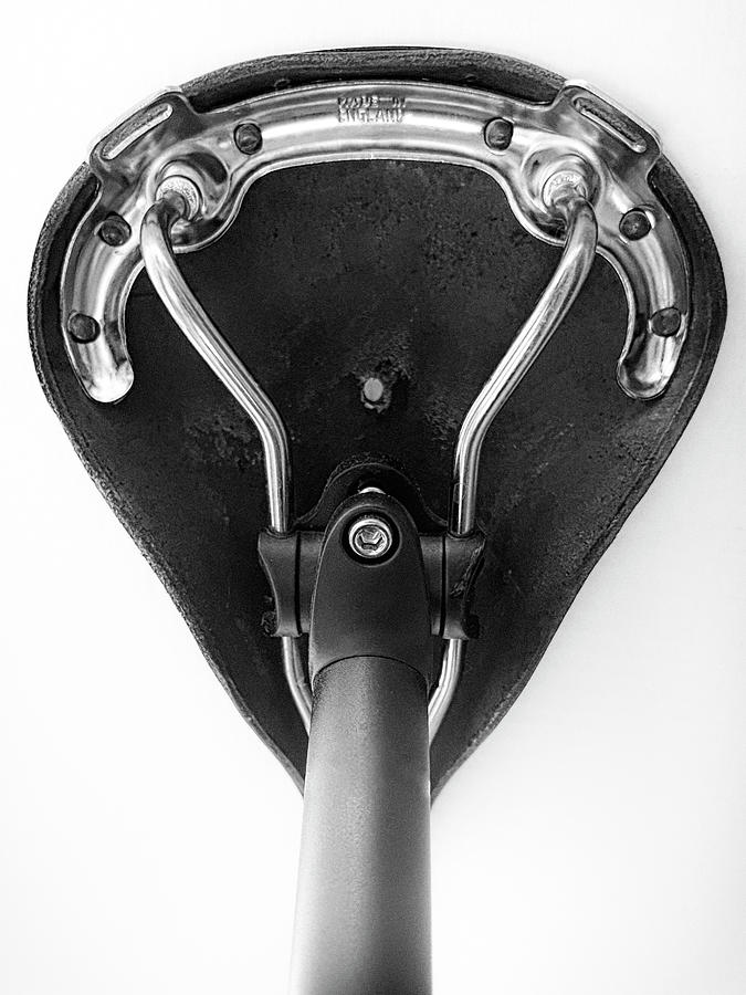 Portrait of a Bike Seat Photograph by Mary Lee Dereske