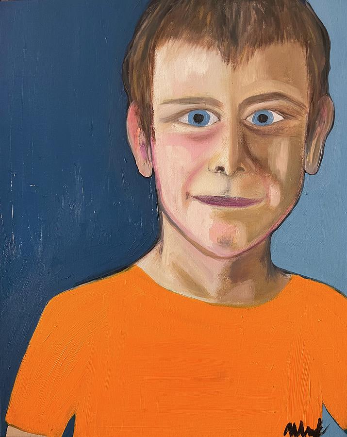 Portrait of a boy Painting by Olena Shyshkova - Fine Art America