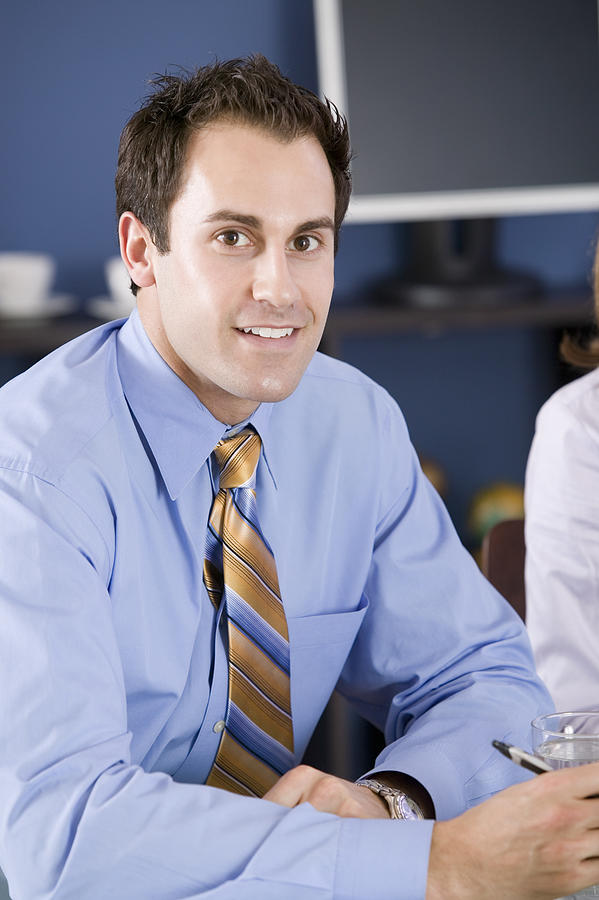 Portrait of a businessman Photograph by Comstock Images