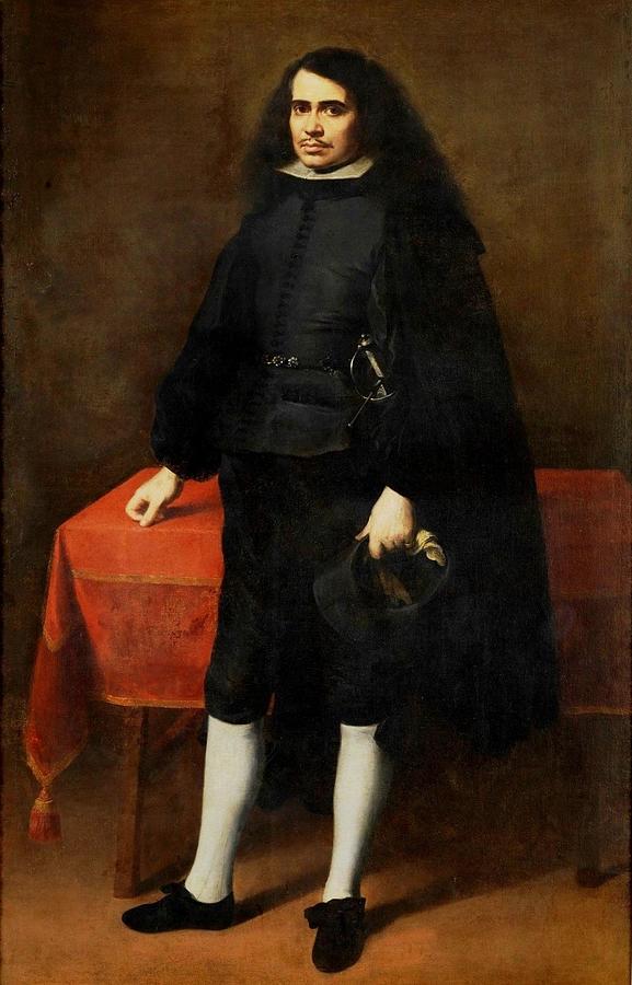 Portrait of a Gentleman in a Ruff Collar Painting by Bartolome Esteban ...