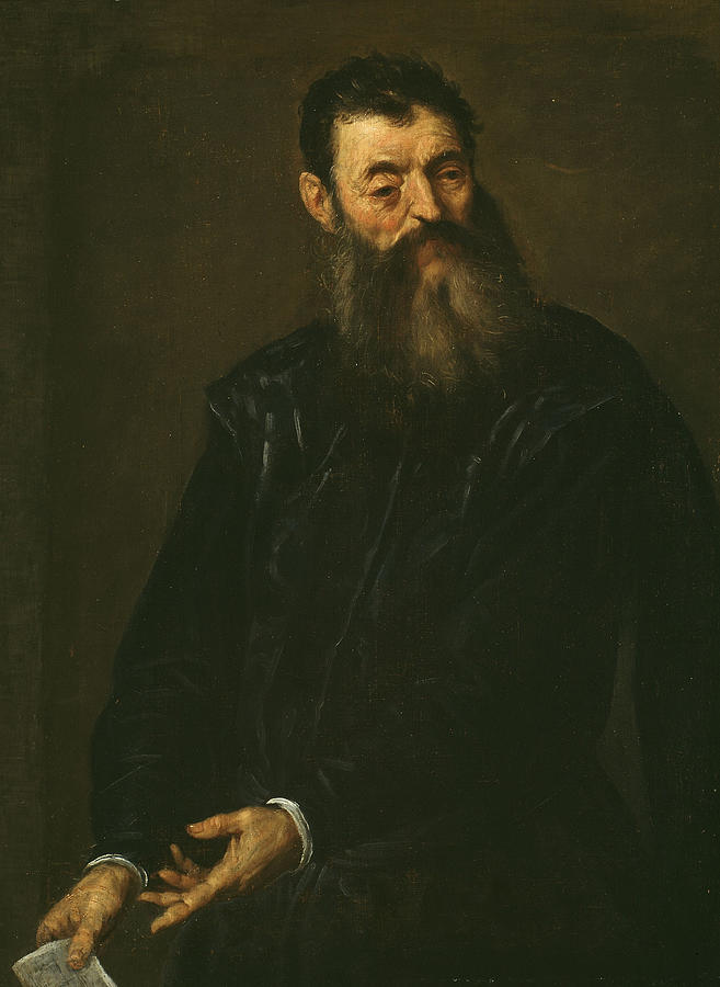 Portrait of a Gentleman Painting by Palma Giovane