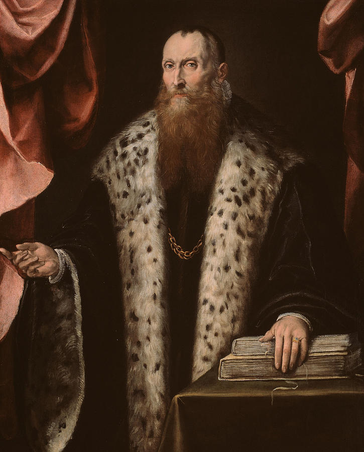 Portrait of a Gentleman Painting by Pietro de Marescalchi