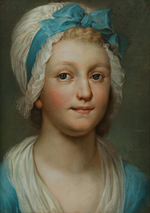 Portrait of a girl Painting by Anton Raphael Mengs - Pixels