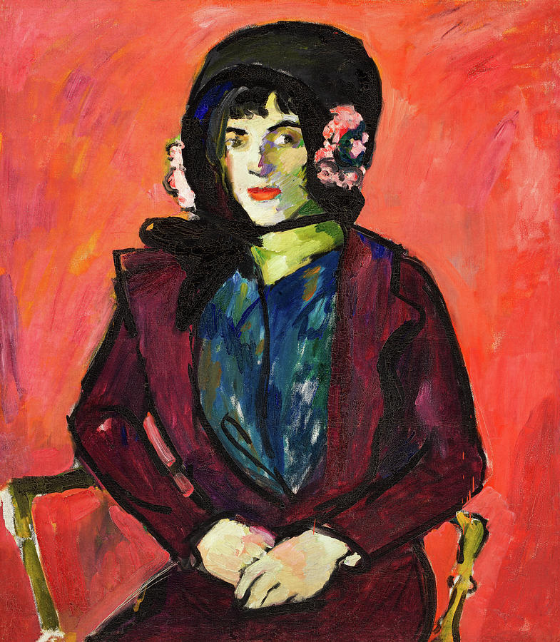 Portrait of a Girl Painting by Henry Lyman Sayen