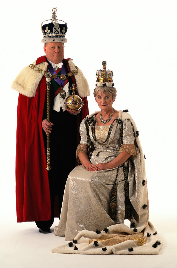 Portrait of a King & Queen Photograph by Chris Whitehead