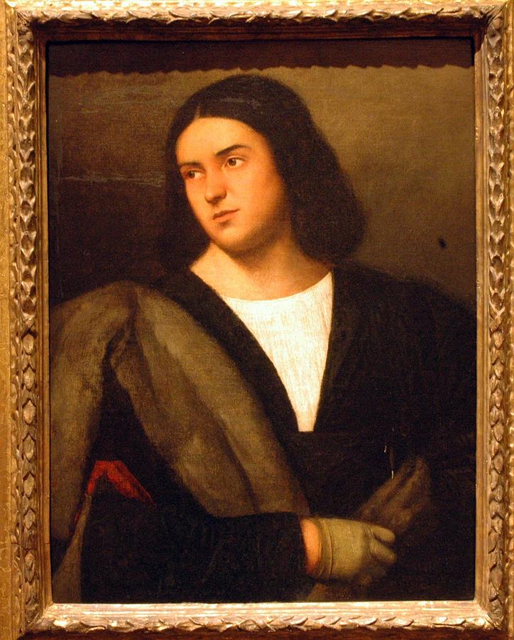 Portrait Painting - Portrait of a Man by Bernardino Licinio
