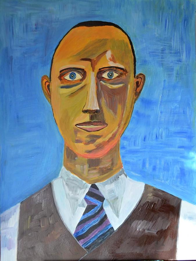Portrait of a Man Painting by Magdalena Frohnsdorff - Fine Art America