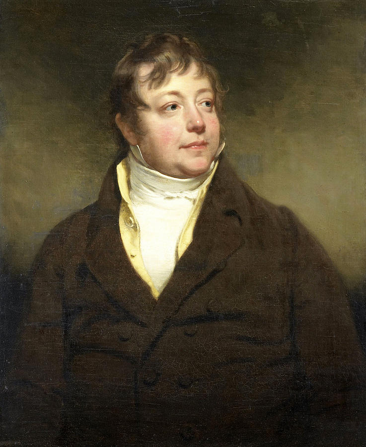Portrait of a Man, perhaps J.W. Beynen Painting by Charles Howard Hodges