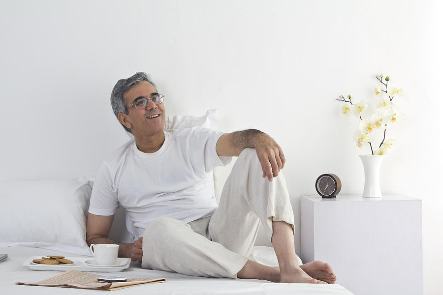 Portrait of a man relaxing Photograph by Sudipta Halder