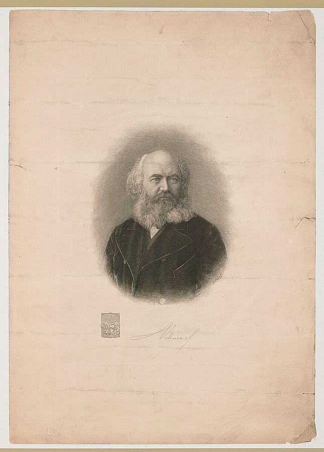 Portrait Photograph - Portrait of a man whose Latin name in Vohncus by Popular Art