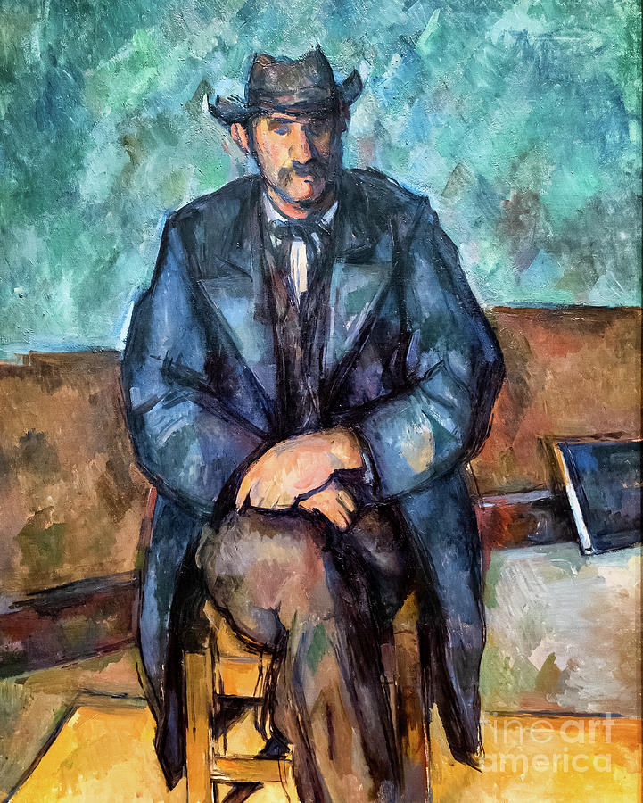 Portrait of a Peasant 1906 by Paul Cezanne Painting by Paul Cezanne