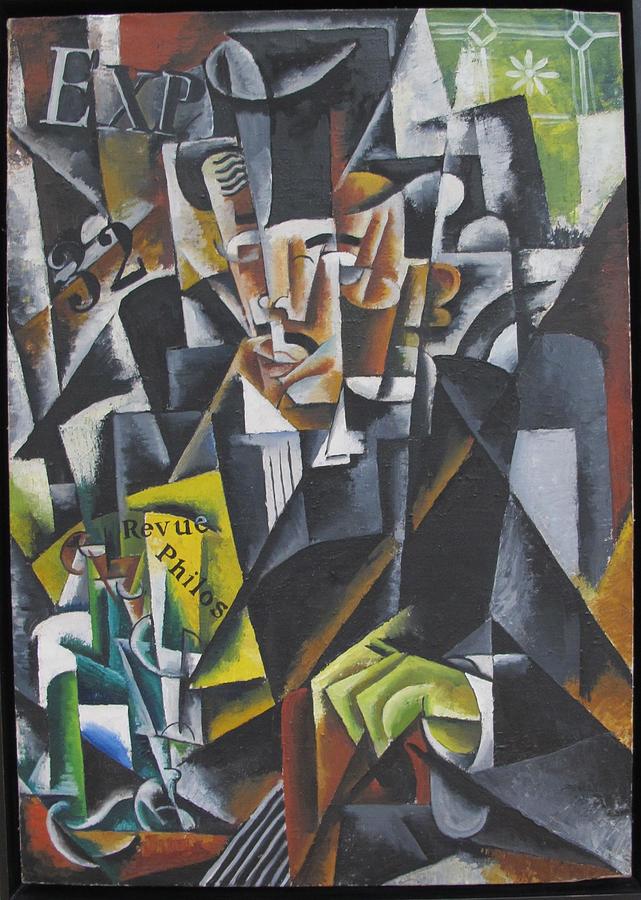 Portrait of a Philosopher Painting by Lyubov' Popova | Fine Art America