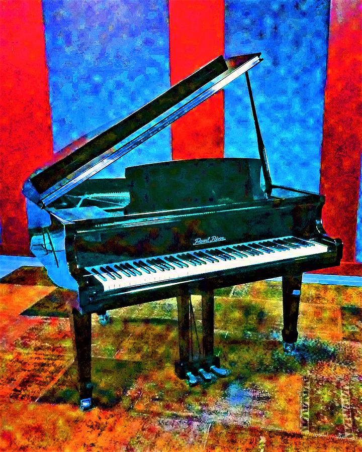 Portrait of a Piano Photograph by Andrew Lawrence
