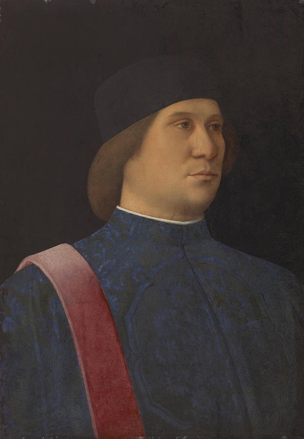Giovanni Bellini Painting - Portrait of a Procurator  by Giovanni Bellini