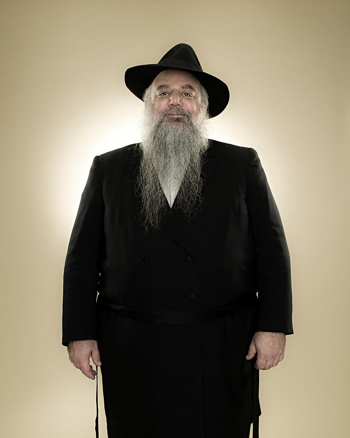 Portrait of a rabbi Photograph by Image Source