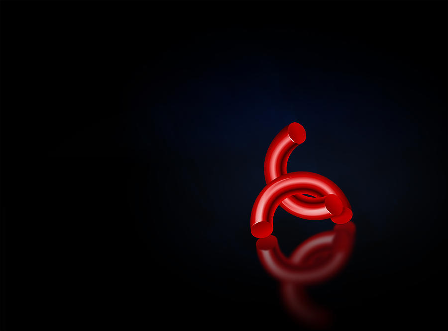 Portrait of a Red Thing Digital Art by Paul Wear