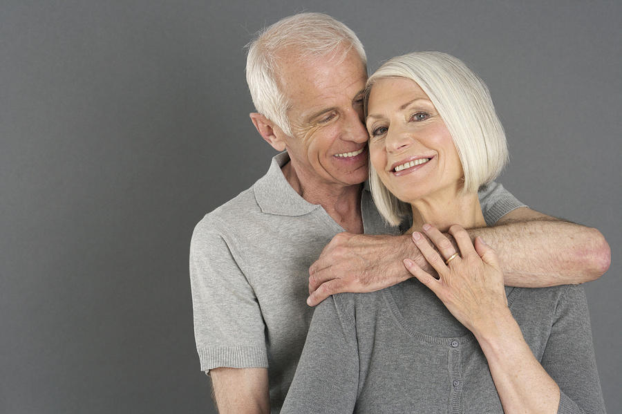 Portrait of a senior couple Photograph by Stock4b-rf