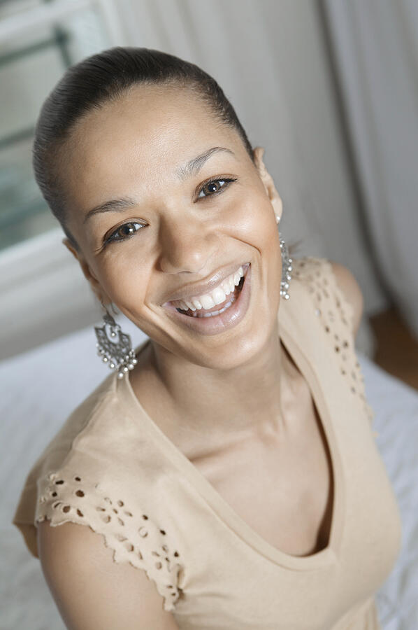 Portrait of a Smiling Businesswoman Photograph by B2M Productions