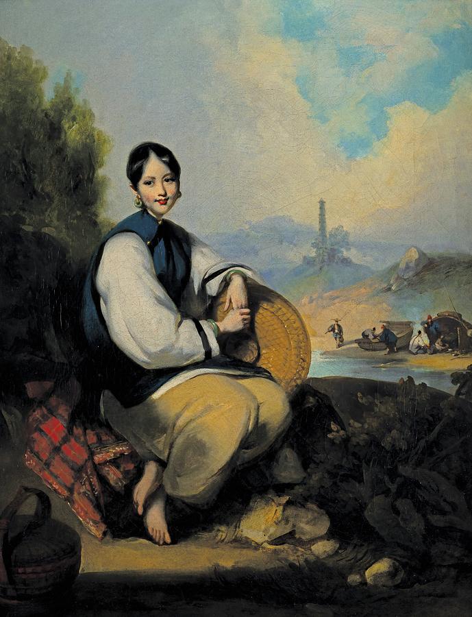 Portrait of a Tanka boatwoman - George Chinnery Digital Art by Samuel HUYNH Portrait of a Tanka boatwoman - George Chinnery Digital Art by Samuel HUYNH