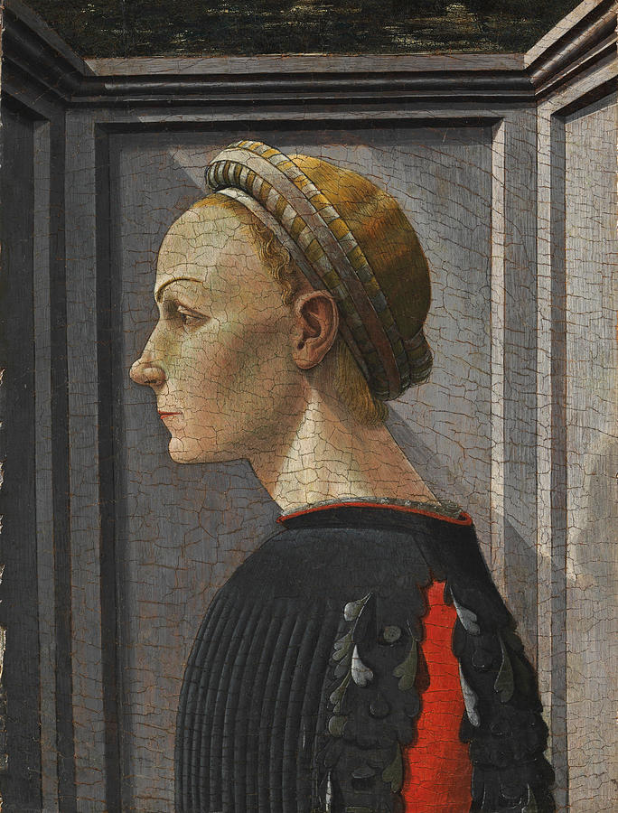 Portrait of a Woman Painting by Giovanni di Francesco