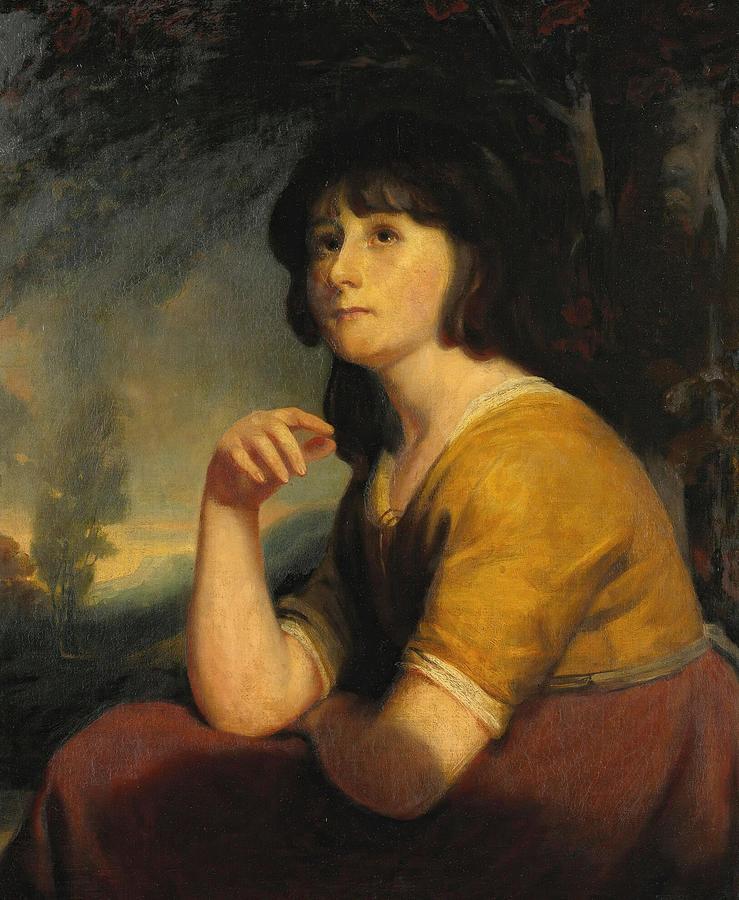 Portrait Of A Young Girl Said To Be Lady Bathurst Painting by John Opie ...