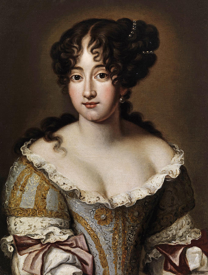 Portrait of a young lady Painting by Attributed to Jacob Ferdinand Voet