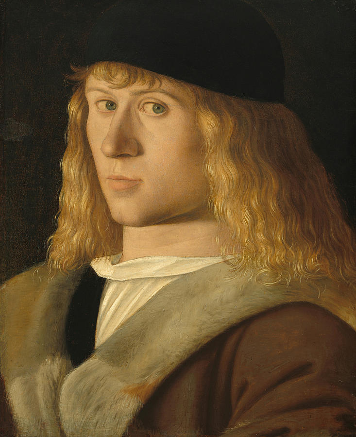 Portrait of a Young Man Painting by Venetian   th Century