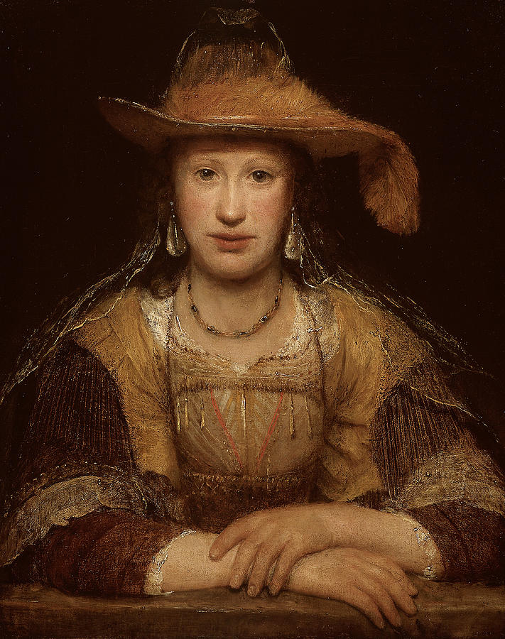 Portrait of a Young Woman Painting by Aert de Gelder