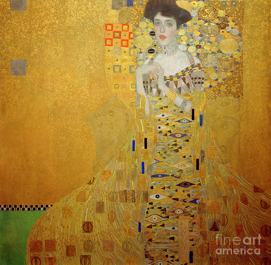 Portrait Of Adele Bloch Bauer I AKG290632 Painting By Gustav Klimt - Pixels