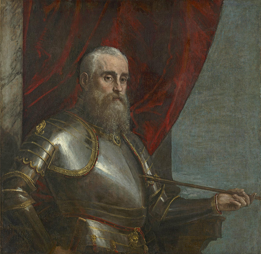 Portrait of Agostino Barbarigo Painting by Paolo Veronese