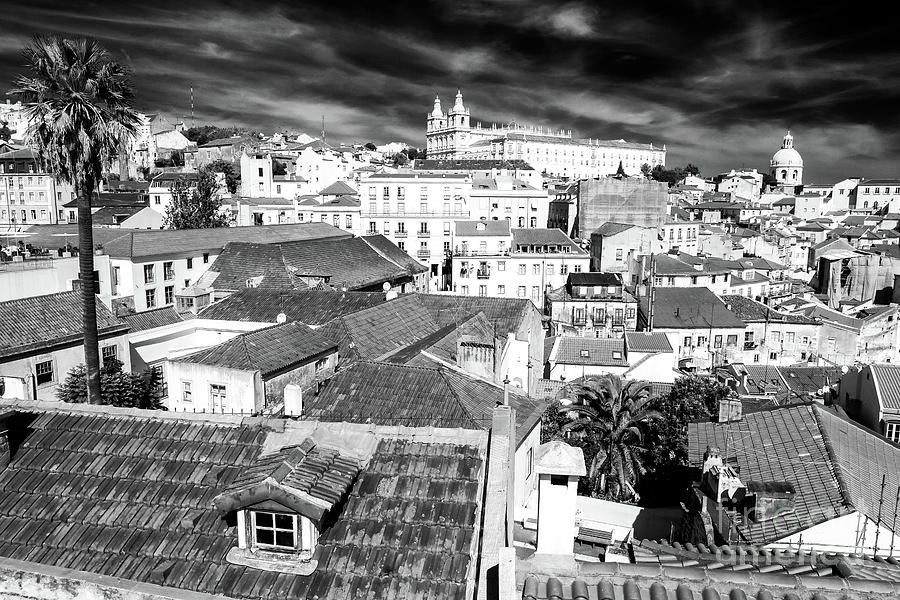 Portrait of Alfama Lisbon in Portugal Photograph by John Rizzuto