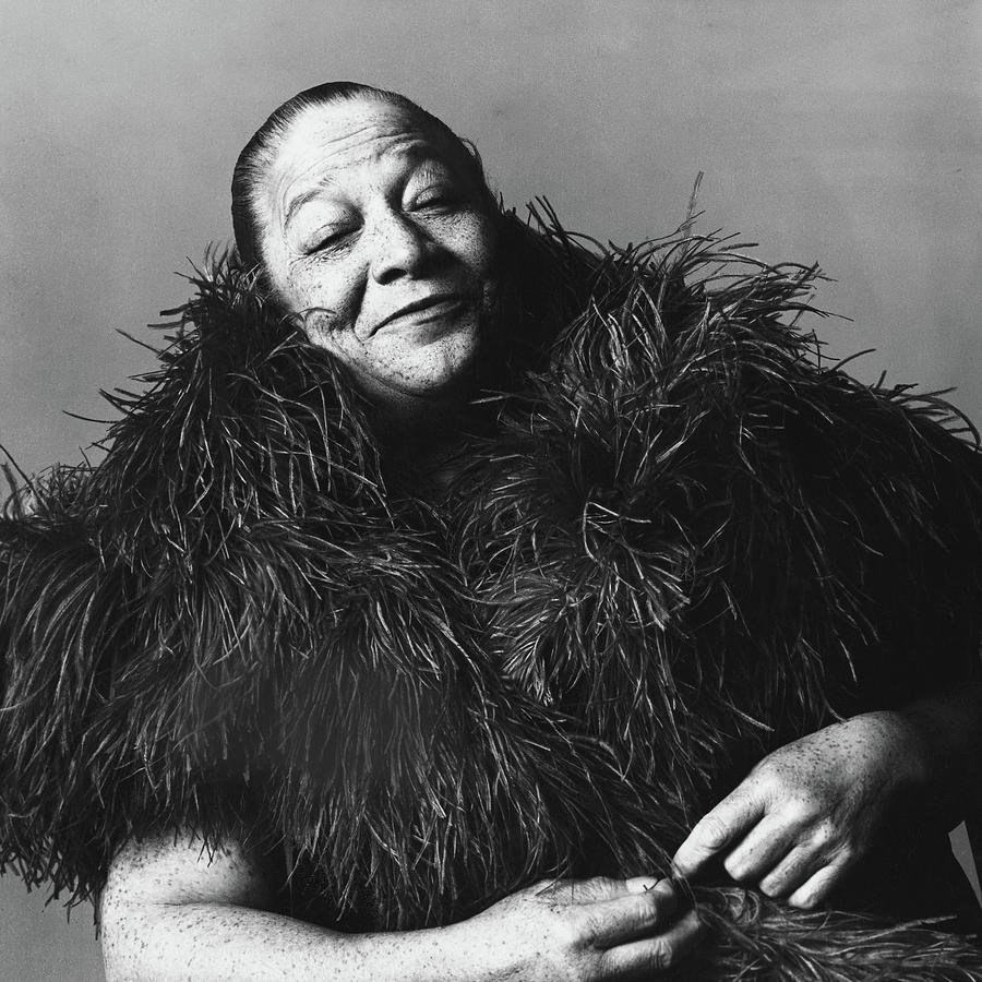 Portrait of American Jazz Singer and Entertainer Bricktop Photograph by Jack Robinson