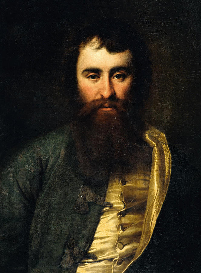 Portrait Painting - Portrait of Andrey Ivanovich Borisov  by Dmitry Levitzky