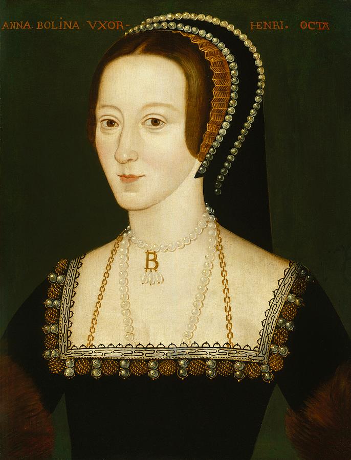 Portrait Of Ann Boleyn Painting by Mountain Dreams Pixels