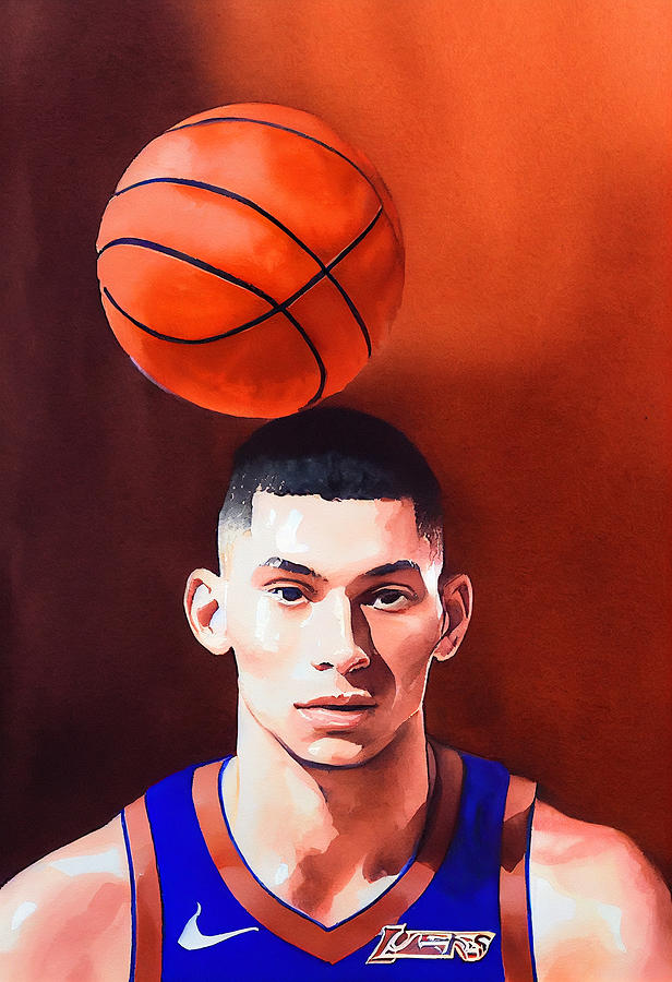 Portrait Of Basketball Player Zach Lavine Extremely 64527645563b02d ...