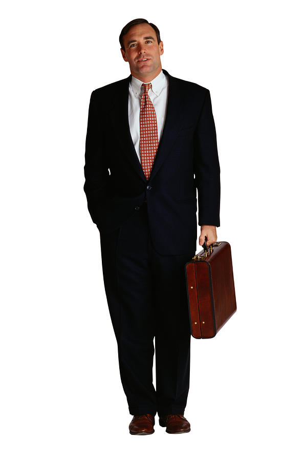 Portrait of Businessman Photograph by Photodisc
